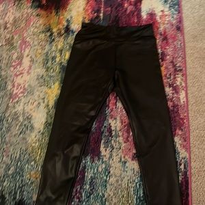 leather leggings from target